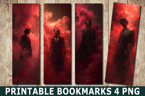 Dark Gothic Vampire Gentleman Bookmark Review