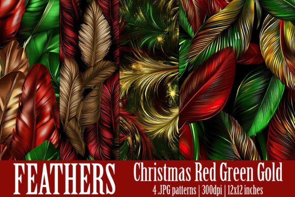 Reviewing Christmas Feather Patterns, S15