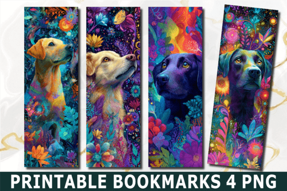 Reviewing the Vivid Colorful Dog Pet Neon Bookmark Design