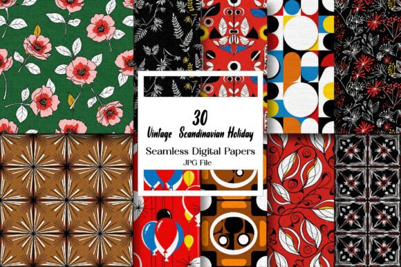 Vintage Scandinavian Holiday Patterns Review